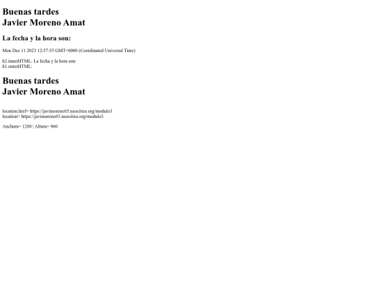 modulo3 screenshot