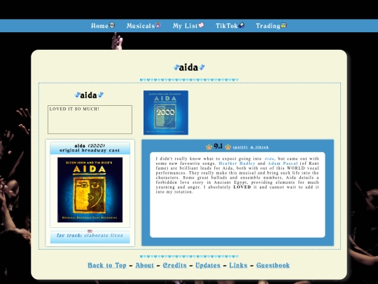 musicals/Aida screenshot