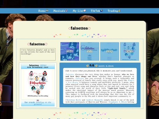 musicals/Falsettos screenshot
