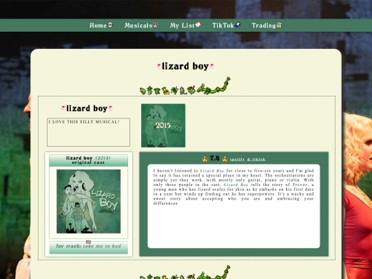 musicals/Lizard-Boy screenshot