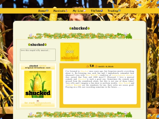 musicals/Shucked screenshot