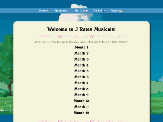 musicals/Year-1 screenshot