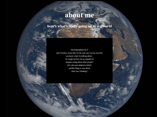 pages/aboutmepics screenshot