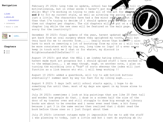 microblog screenshot