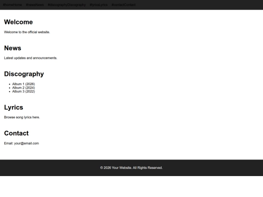 index screenshot