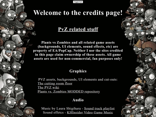 credits screenshot