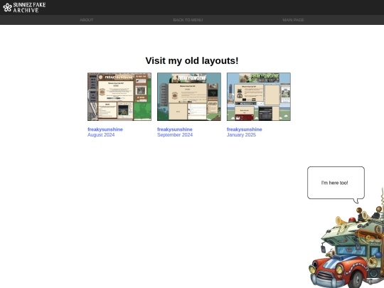 funniez/waybackmachine screenshot