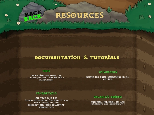 resources screenshot