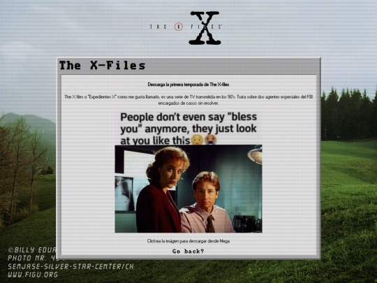 shrines/thexfiles screenshot