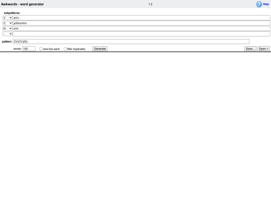 awkwords screenshot