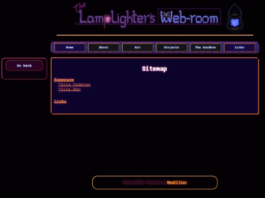 sitemap screenshot