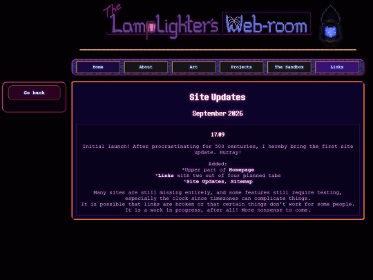 siteupdates screenshot