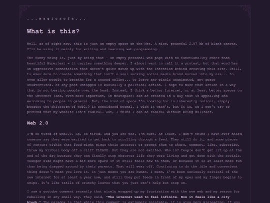 manifesto screenshot