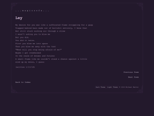 poems/ley screenshot