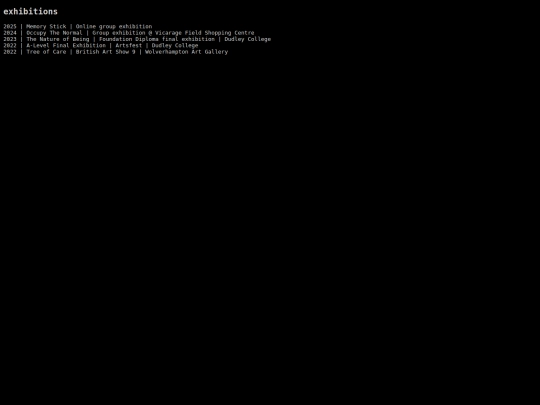 CV screenshot