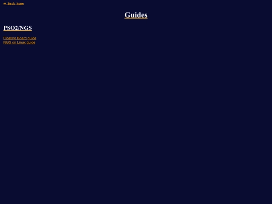 guides screenshot