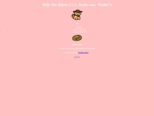 BillyTheKitten screenshot