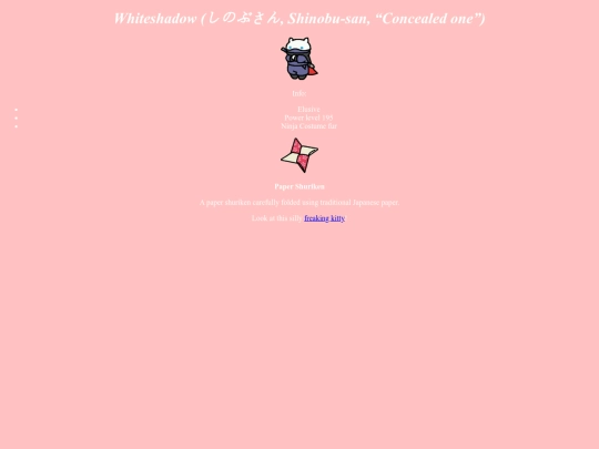Whiteshadow screenshot