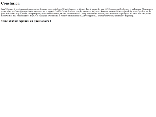 conclusion screenshot