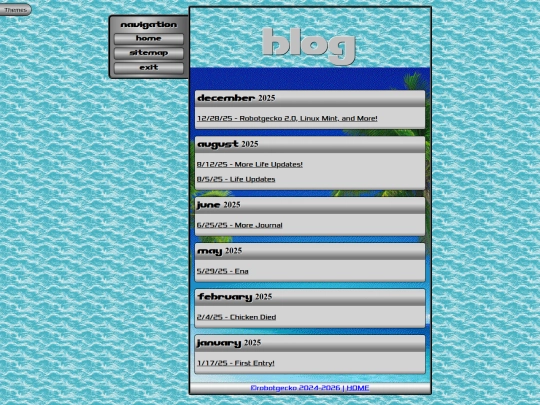 blog screenshot