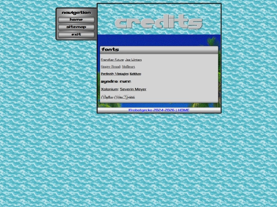 credits screenshot