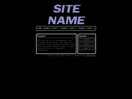 templates/examples/simpleglow/smaller-reverse screenshot