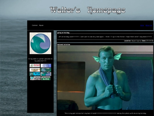 walter/home screenshot