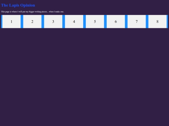 Writing screenshot