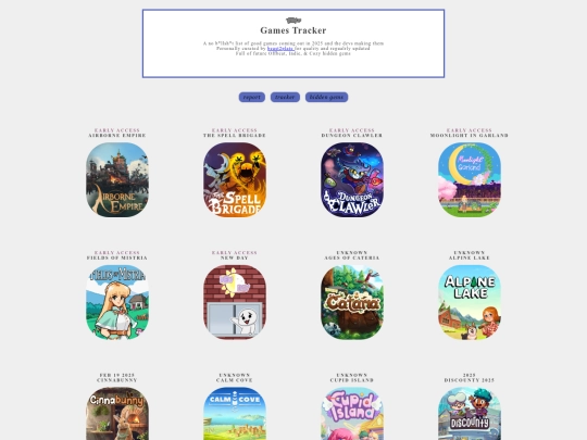 gamestracker screenshot