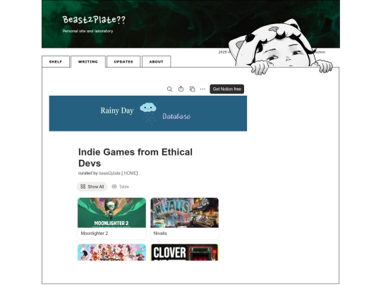 writing screenshot