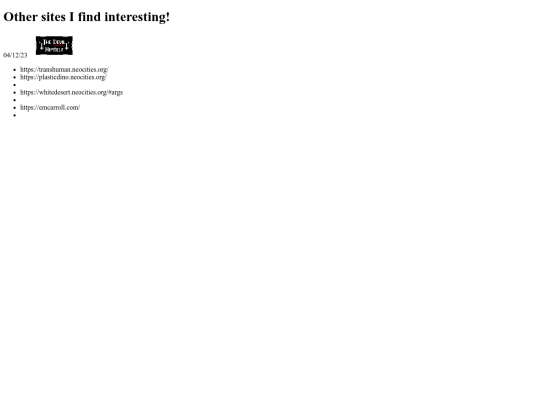 coolsites screenshot