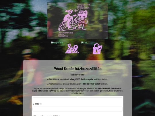 pecsi_kosar/megrendelo screenshot