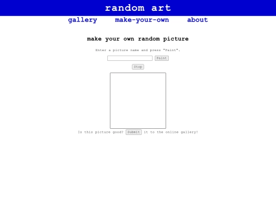 random-art screenshot