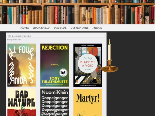 Bookshelf screenshot