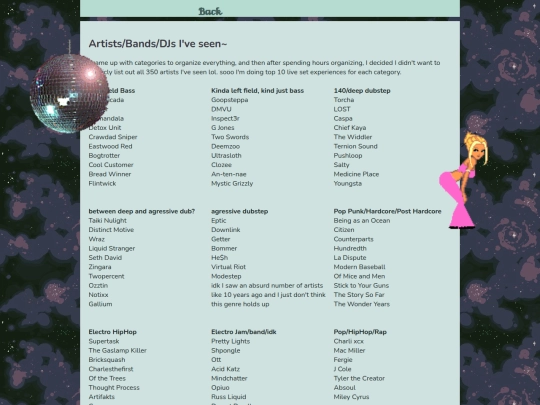 concerts screenshot