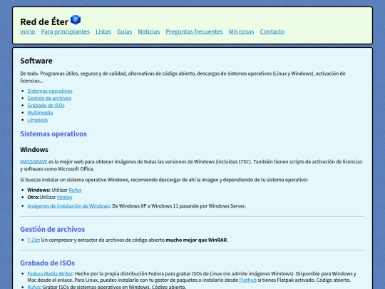 listas/software screenshot