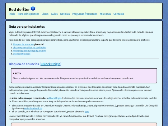 para-principiantes screenshot