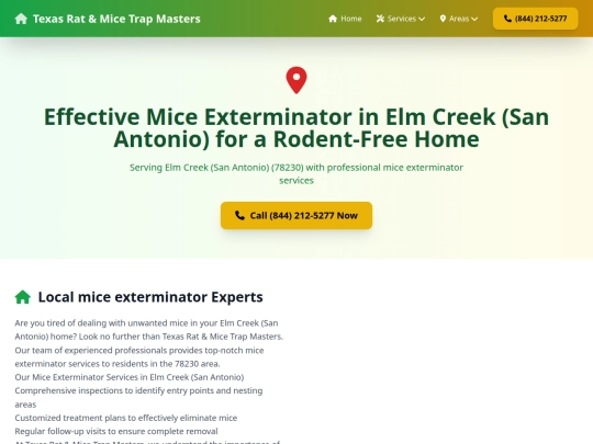 service-area/elm-creek-(san-antonio)-78230 screenshot