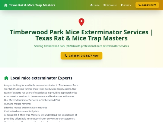 service-area/timberwood-park-78260 screenshot