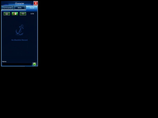 social-blacklist screenshot