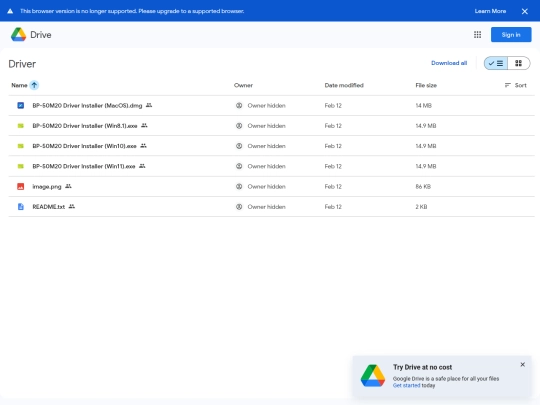 printer-drivers screenshot