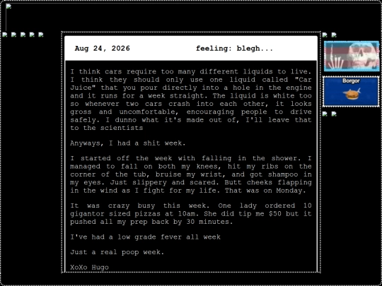 homepage/blog screenshot