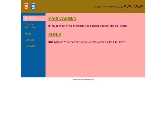 index screenshot