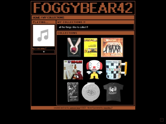 collections screenshot
