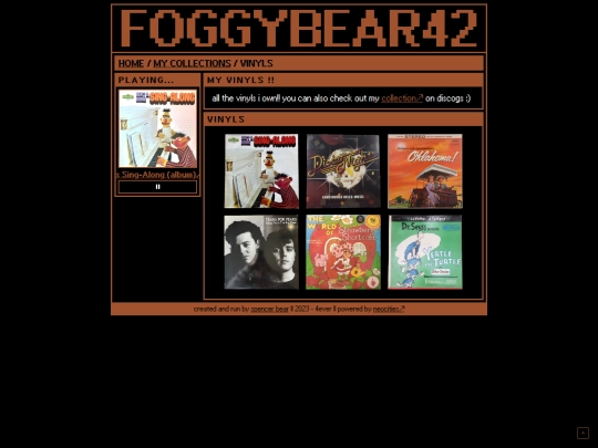 collections/vinyls screenshot