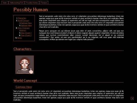 ocs/possibly-human screenshot