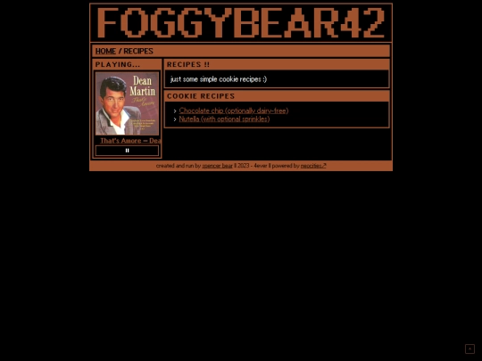 recipes screenshot