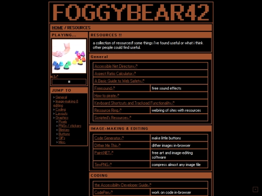 resources screenshot