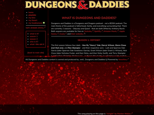 shrines/dndads/home screenshot