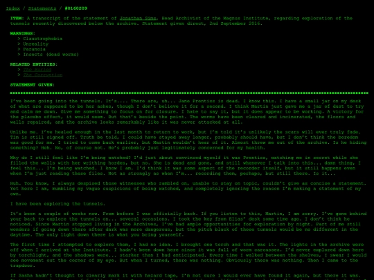shrines/tma/statements/0160209 screenshot